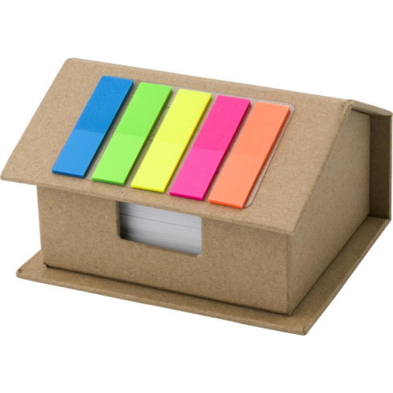 Image of House-shaped card memo holder