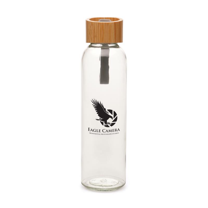 Image of Glass Bamboo 450ml Bottle